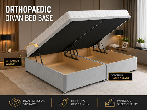 Ottoman orthopedic divan bed - orthopedic,