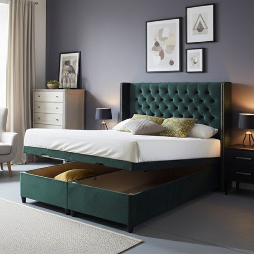 Winged ottoman divan - bed, set