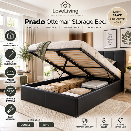 Loveliving prado ottoman - prado,