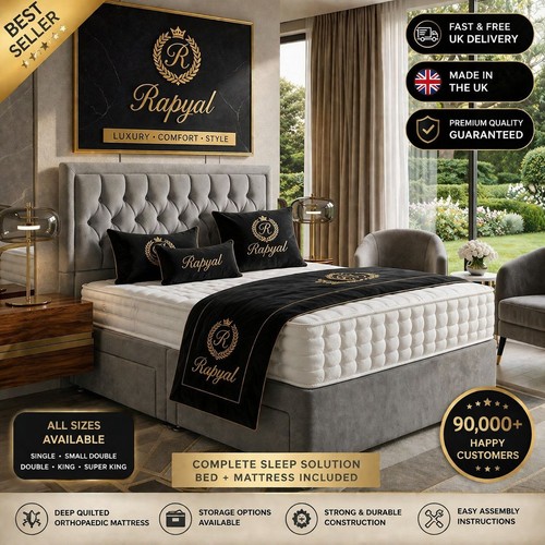 Luxury divan bed set - luxury,
