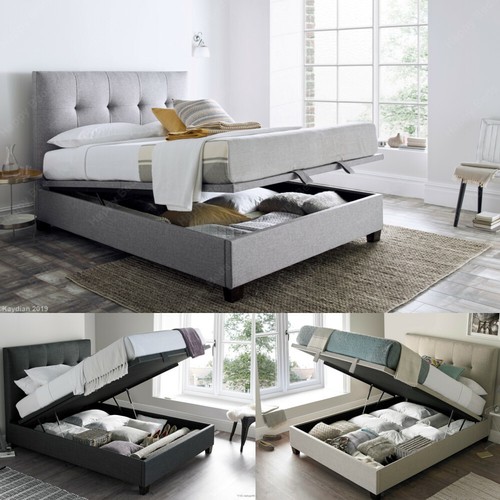 Fabric ottoman bed walkworth - bed,,