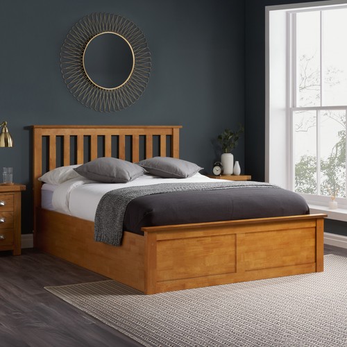 Wooden ottoman bed phoenix - ottoman, bed,
