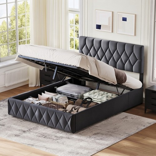 Luxurious ottoman double bed - double,