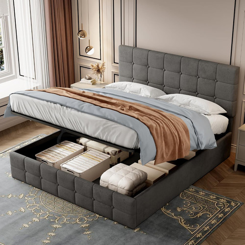 Ottoman storage bed - ottoman,