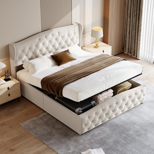 Ottoman storage gas - ottoman, up