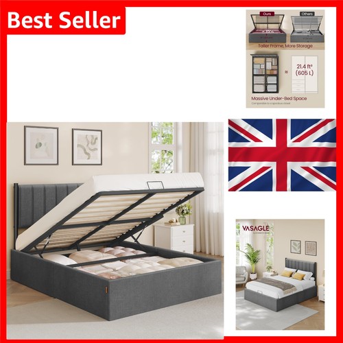 Double bed frame - bed, 135x190cm