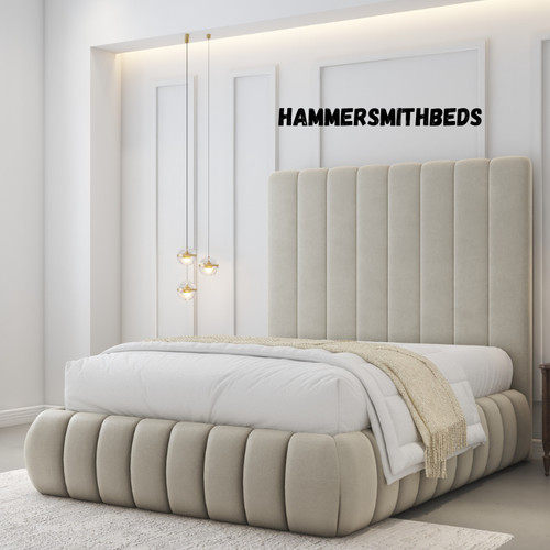 Bubble panel bed frame - frame, plush