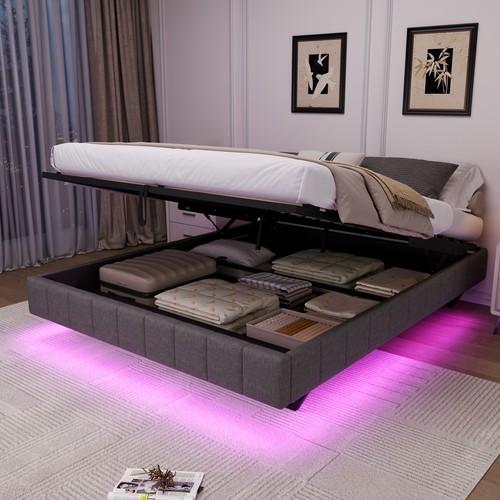 4ft6 double ottoman bed frame - 4ft6,