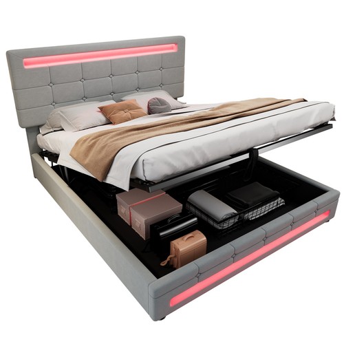 Upholstered bed 4ft6 double - upholstered,