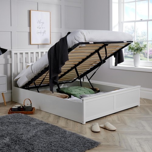 Ottoman storage bed double - storage,
