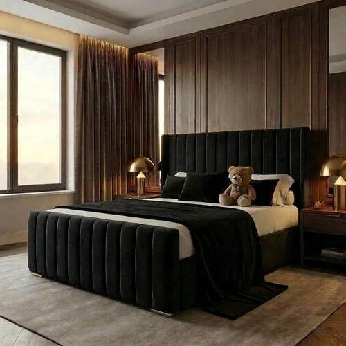 Ottoman storage bed panel - bed,