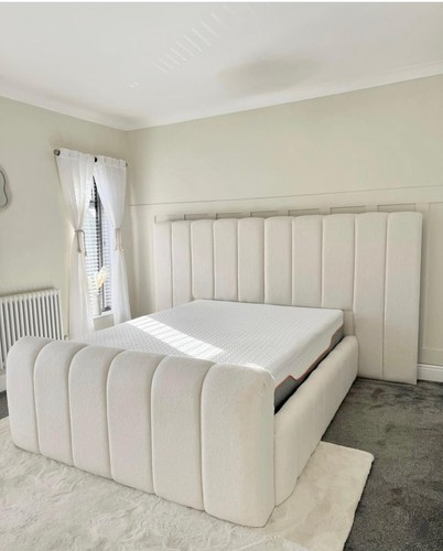 Teddy panel bed with without - teddy, with/without