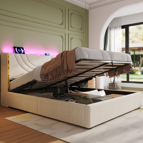 4ft6 double ottoman - 4ft6,
