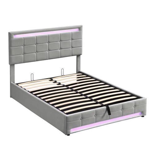 Upholstered bed 4ft6 double - bed,