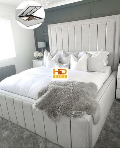Plush velvet bordered panel - velvet,
