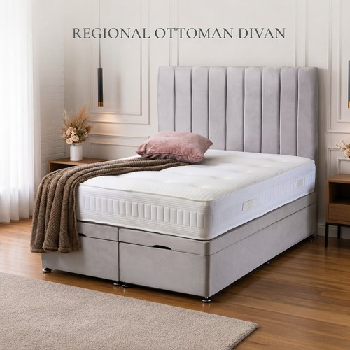 Ottoman panel bed set divan - ottoman,