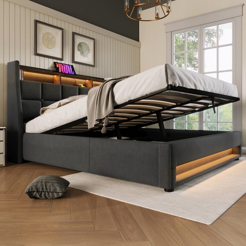 Ottoman bed frame 4ft6 - frame, double
