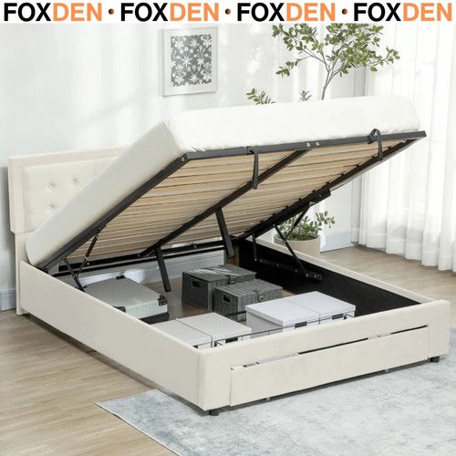 Double ottoman bed - bed, with