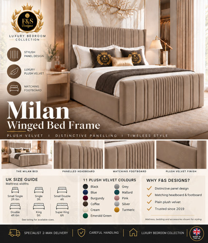 Milan winged plush velvet - milan,